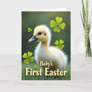 Babys First Springtime Bird Card