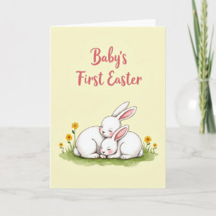 Babys First Springtime Card