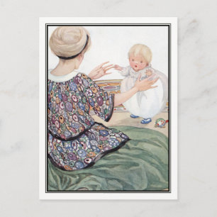 Baby's First Step by Anne Anderson Postcard