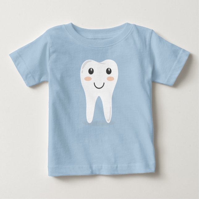 Baby's First Tooth Baby T-Shirt (Front)