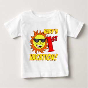 Baby's First Vacation Baby T-Shirt