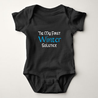 Baby's First Winter Solstice Baby Bodysuit