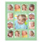 Babys First Year Green Keepsake Photo Collage
