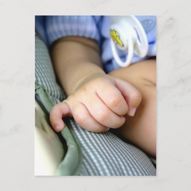 Baby's Hand Postcard (Front)