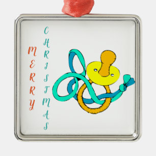 ***BABY'S PACIFIER*** CHRISTMAS ORNAMENT