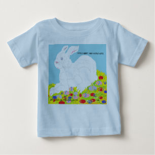 Babys T-Shirt Peter Rabbit Says Happy Easter