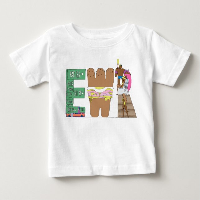 Baby's Tee | NEWARK, NJ (EWR) (Front)