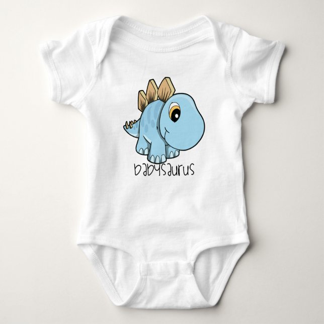 Babysaurus Baby Bodysuit (Front)