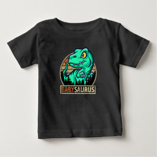 Babysaurus funny t-rex  baby T-Shirt