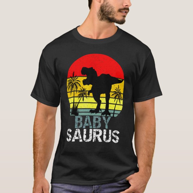 Babysaurus Rex Dinosaur T-Shirt (Front)