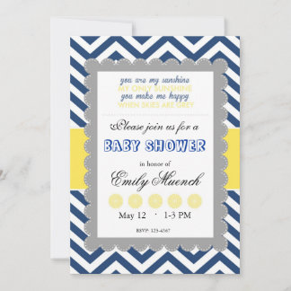 Babyshower in honour of: invitation