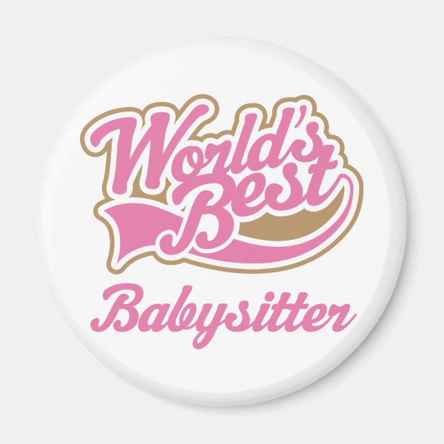 Babysitter Gift Magnet (Front)