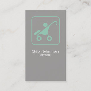 Babysitter or Day Care Business Card