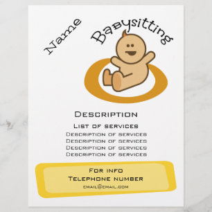 Babysitting Promotion Flyer