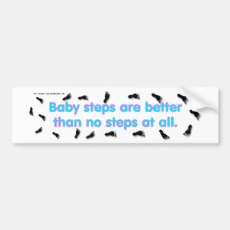 BabySteps Bumper Sticker