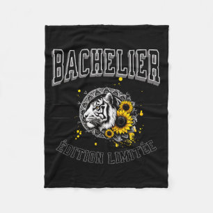 Bac Diploma 2025 Tiger Limited Edition New Bachelo Fleece Blanket