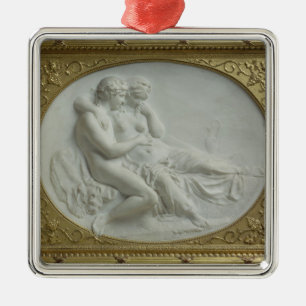 Bacchus comforting Ariadne, 1793 Metal Tree Decoration