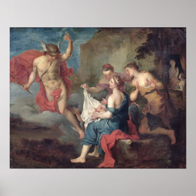 Bacchus Delivered to the Nymphs of Nysa Poster (Front)