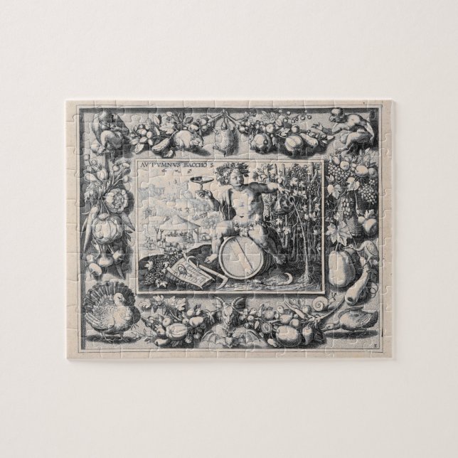 Bacchus God of Wine Jigsaw Puzzle (Horizontal)