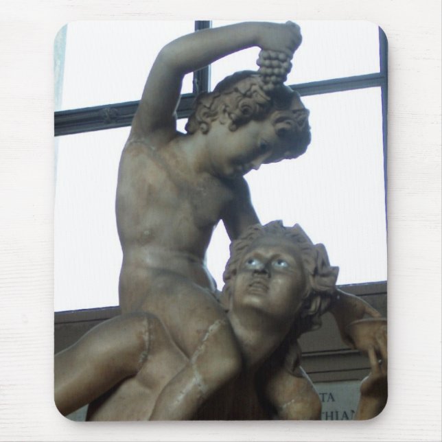 Bacchus Statue in the Vatican Mouse Pad (Front)