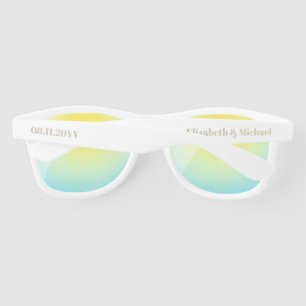 Bacehelorette, Bridal Party Personalised Wedding Sunglasses