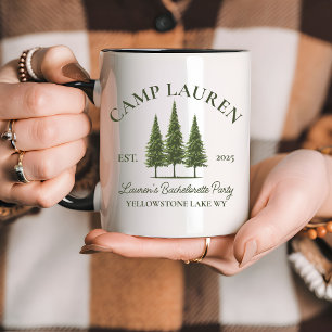Bach Camp Mug, Custom Bachelorette Party Camp Gift Mug