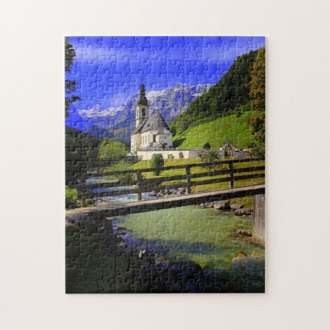 Bach Church Germany. Jigsaw Puzzle (Vertical)