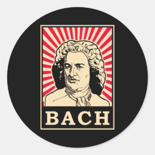Bach Classic Round Sticker