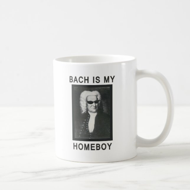 Bach is my Homeboy Coffee Mug (Right)