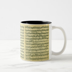 Bach Partita Two-Tone Coffee Mug