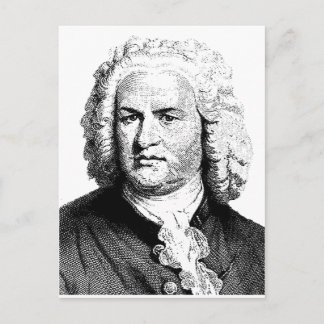 BACH POSTCARD