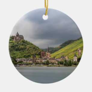 Bacharach am Rhein - Germany Ceramic Ornament