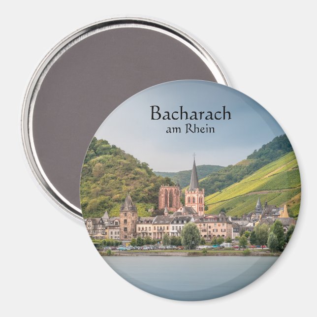Bacharach am Rhein - Germany Magnet (Front/Back)