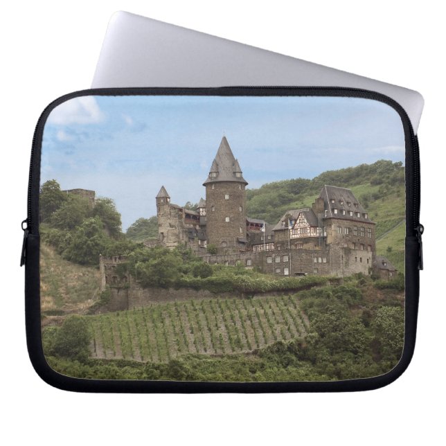 Bacharach, Germany, Stahleck Castle, Schloss Laptop Sleeve (Front)