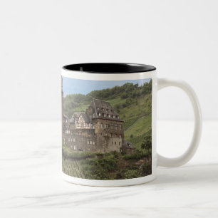 Bacharach, Germany, Stahleck Castle, Schloss Two-Tone Coffee Mug