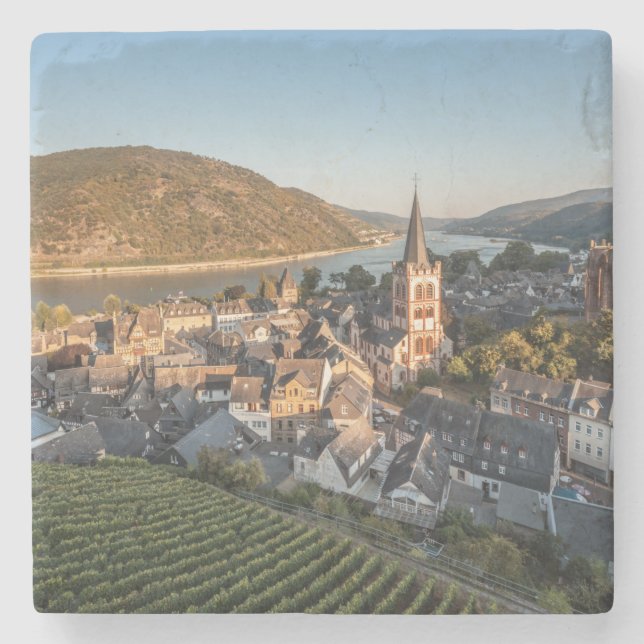 Bacharach Germany Stone Coaster (Front)