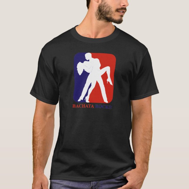 Bachata rocks designs T-Shirt (Front)