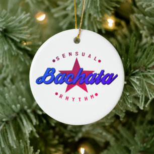 Bachata Sensual Ceramic Ornament