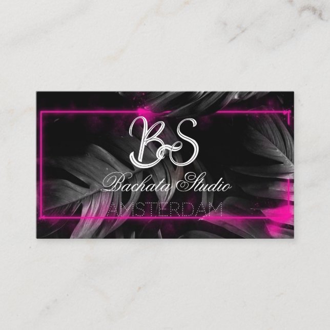 Bachata Studio Business Card (Front)