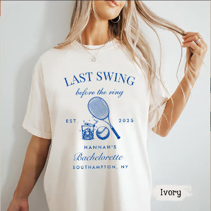 Bache Pink Last Swing Before The Ring Tennis T-Shirt