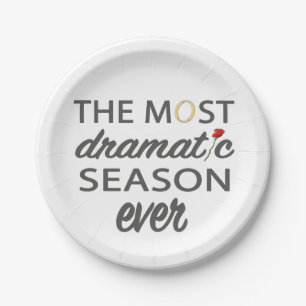 Bachelor Bachelorette Most Dramatic Season Ever Paper Plate