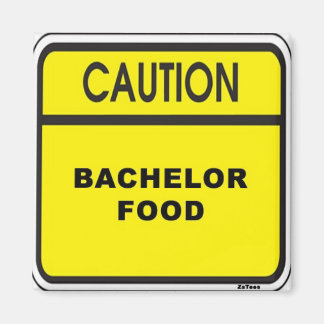 Bachelor Food Magnet