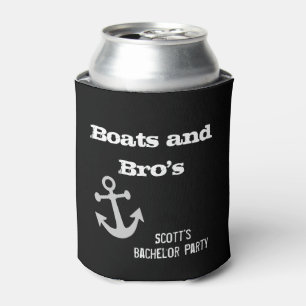 Bachelor Party Boats and Bro's Boating Lake Can Cooler