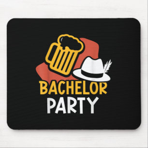 Bachelor Party Bride Groom Team _2 Mouse Pad