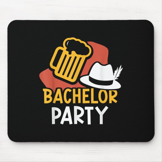 Bachelor Party Bride Groom Team _2  Mouse Pad (Front)