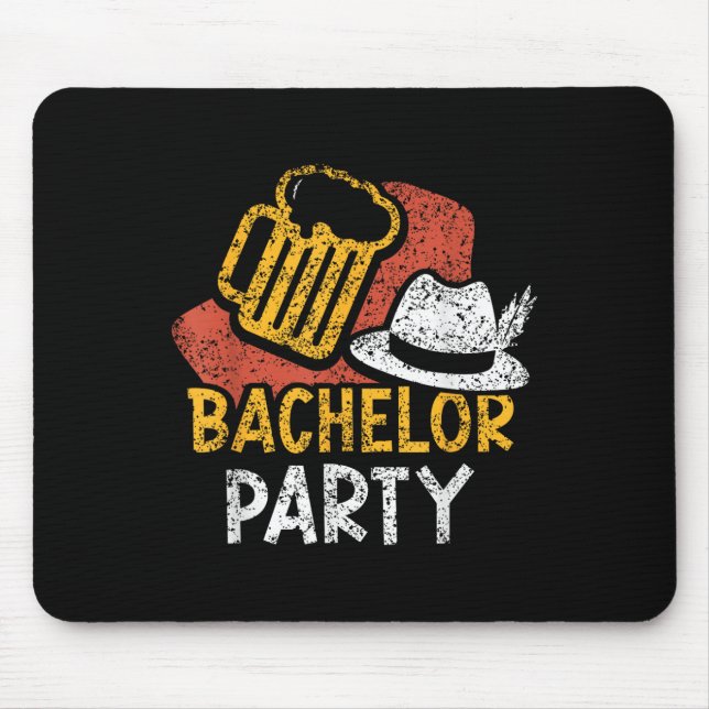 Bachelor Party Bride Groom Team _3  Mouse Pad (Front)