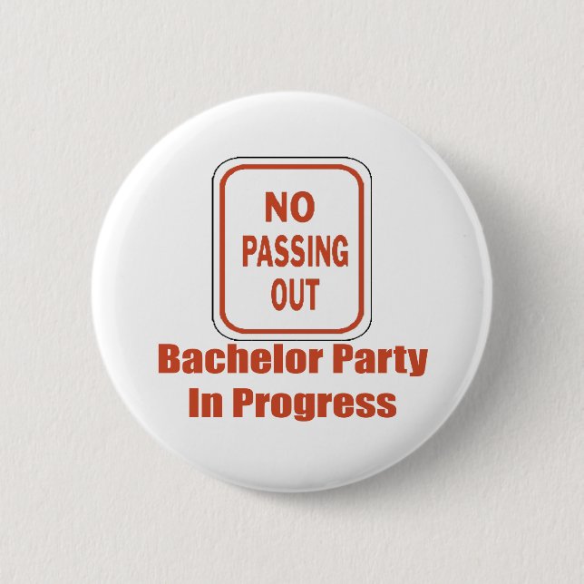 Bachelor Party Button (Front)