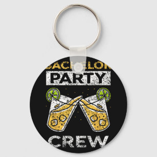 Bachelor Party Crew Bride Groom Team  Key Ring