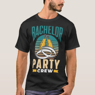 Bachelor Party Crew Groom Bride Team  T-Shirt