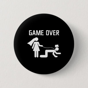 Bachelor Party Crew Groomer Wedding Groom Funny 6 Cm Round Badge